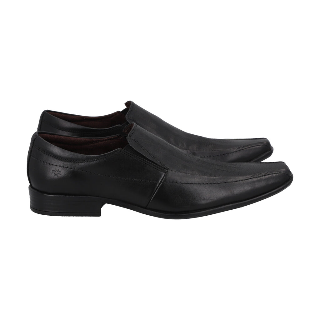 Zapato  Hombre Cuero Negro Perlatto