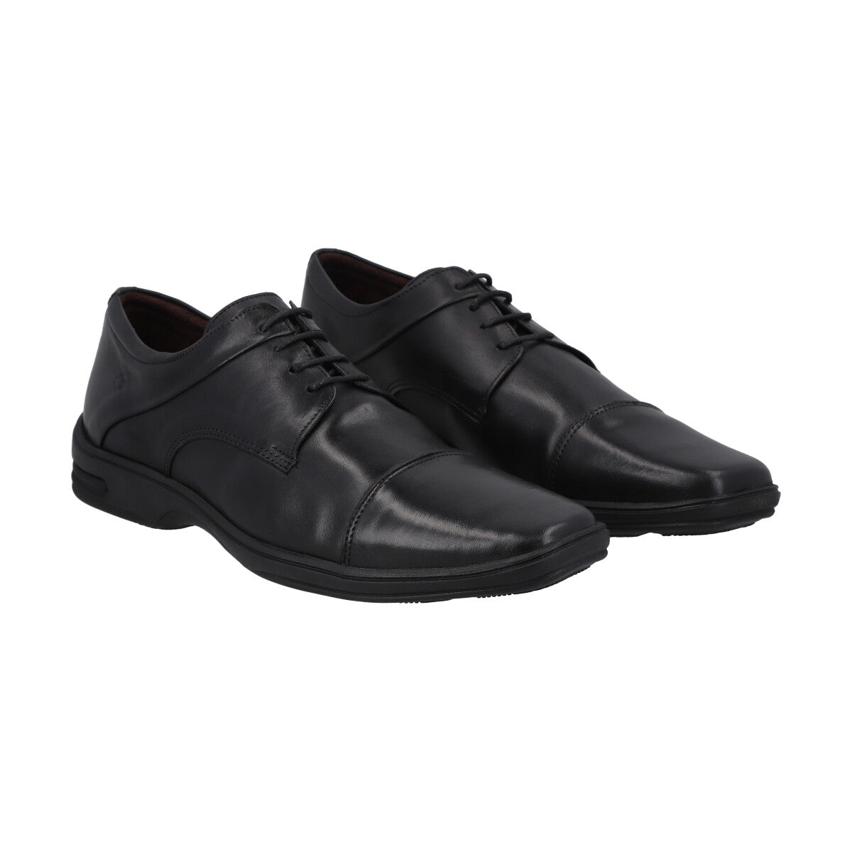 Zapato Formal Hombre Cuero Negro 514  Perlatto