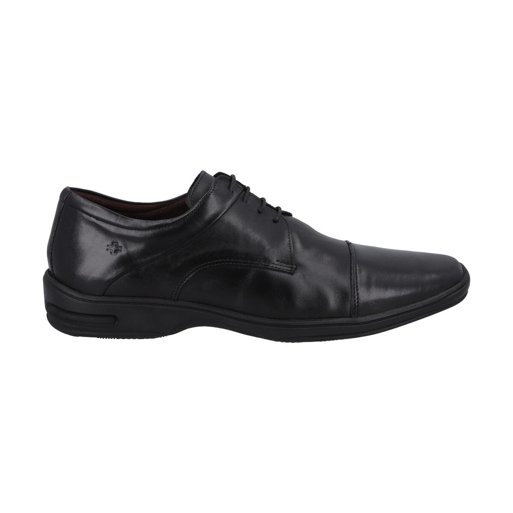 Zapato Formal Hombre Cuero Negro 514  Perlatto