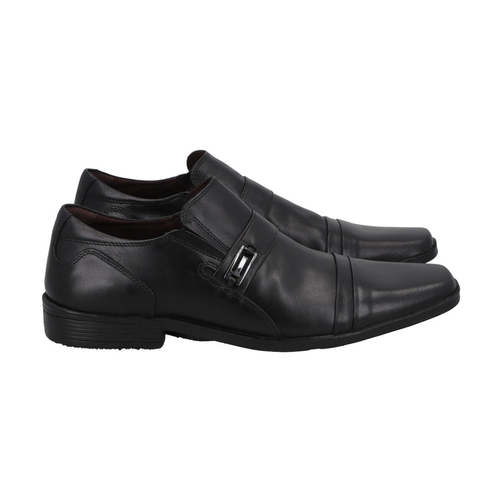 Zapato Formal Hombre Cuero Negro  554 Perlatto