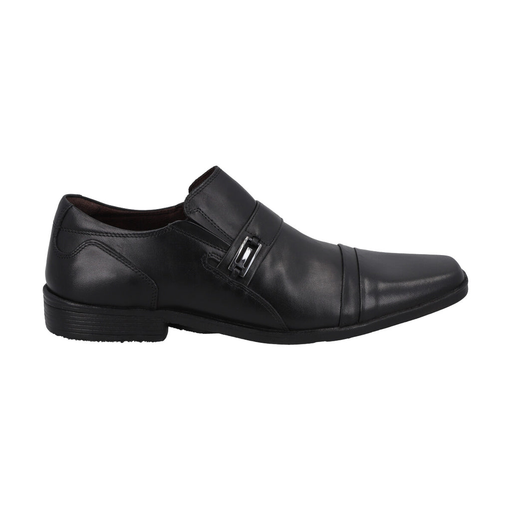 Zapato Formal Hombre Cuero Negro  554 Perlatto