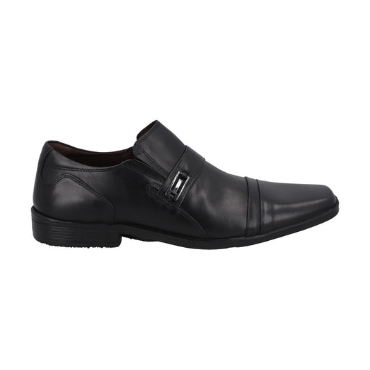 Zapato Formal Hombre Cuero Negro  554 Perlatto