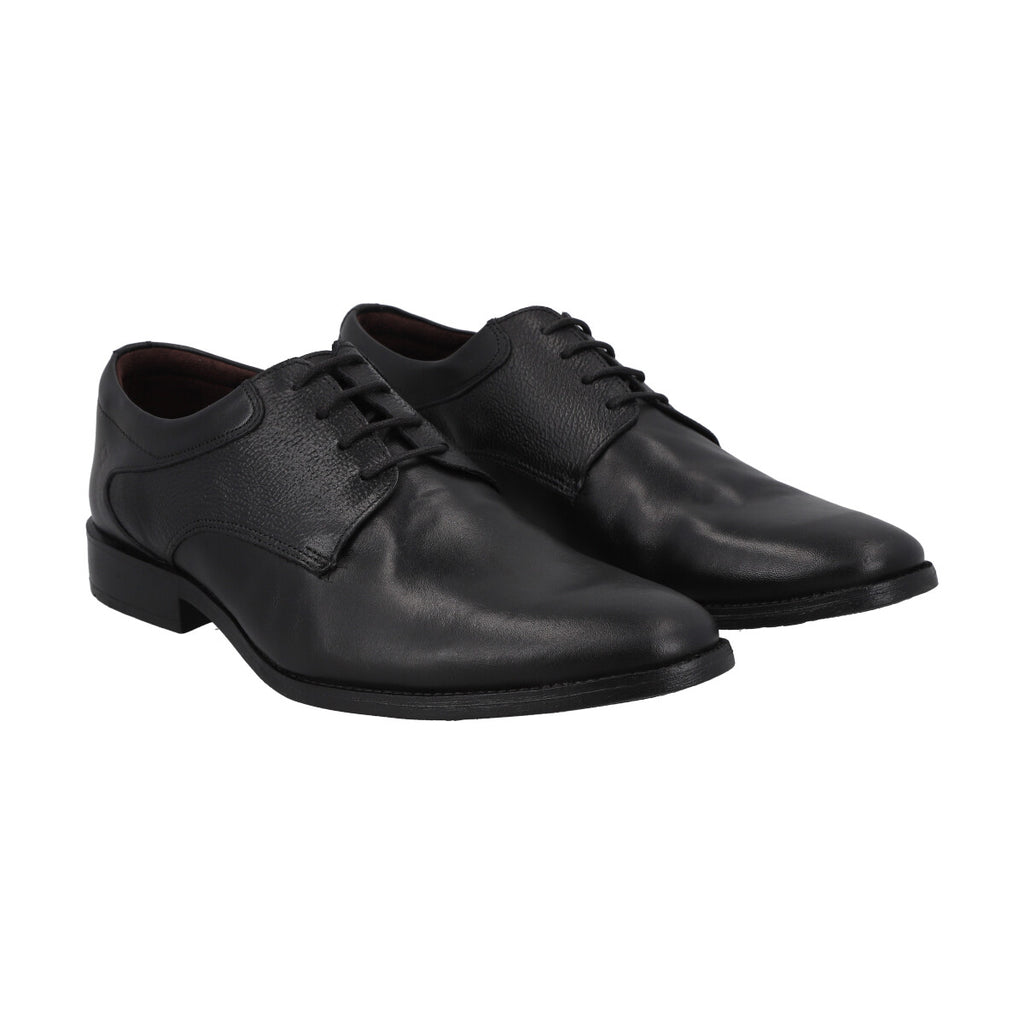 Zapato Formal Hombre Cuero Negro 561  Perlatto