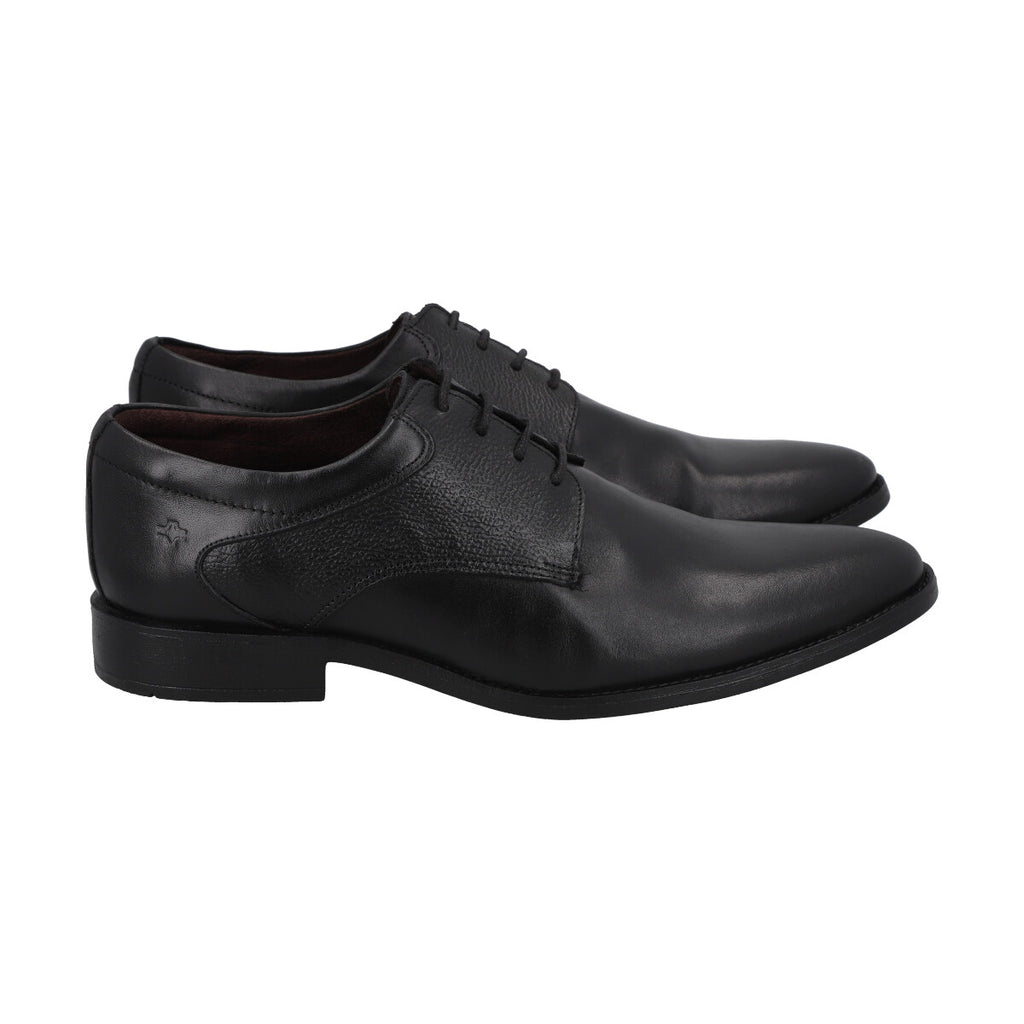 Zapato Formal Hombre Cuero Negro 561  Perlatto