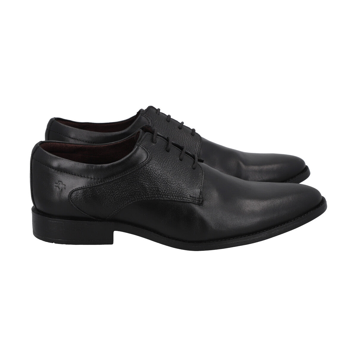 Zapato Formal Hombre Cuero Negro 561  Perlatto