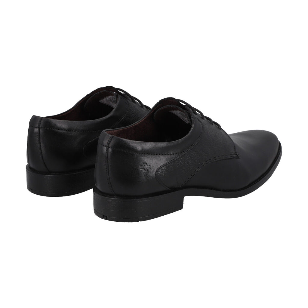 Zapato Formal Hombre Cuero Negro 561  Perlatto