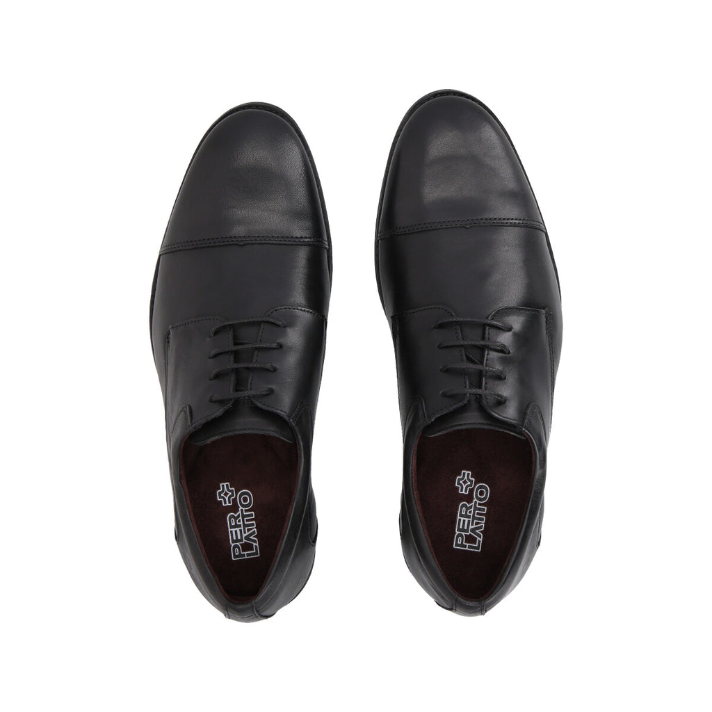 Zapato Formal Hombre Cuero 65 Negro Perlatto
