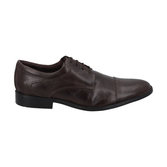 Zapato Formal Hombre Cuero Café 567 Perlatto