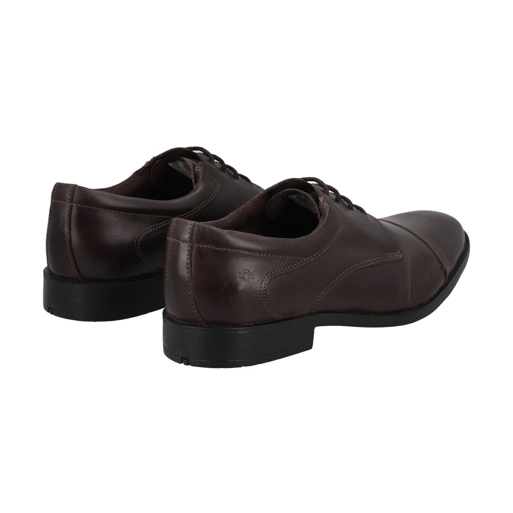 Zapato Formal Hombre Cuero Café 567 Perlatto