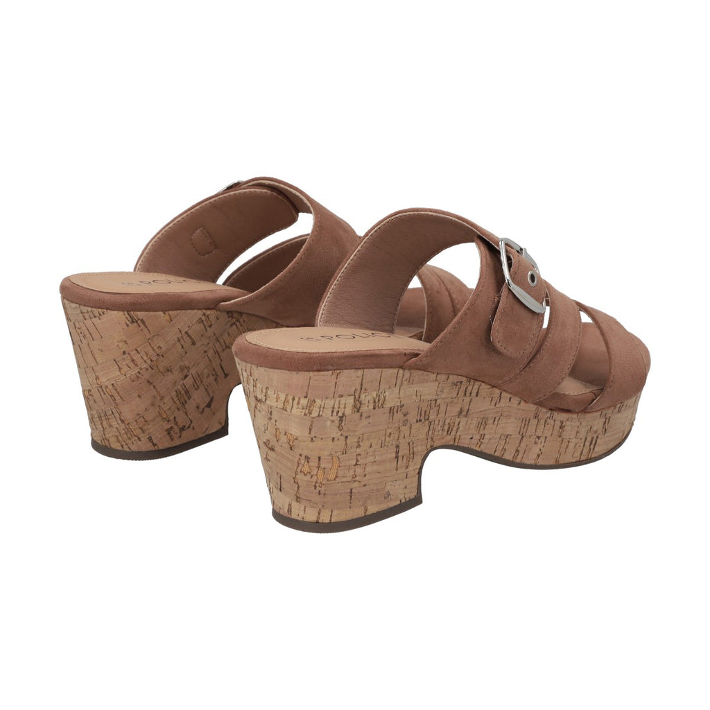 Sandalia Mujer Café Lily Police