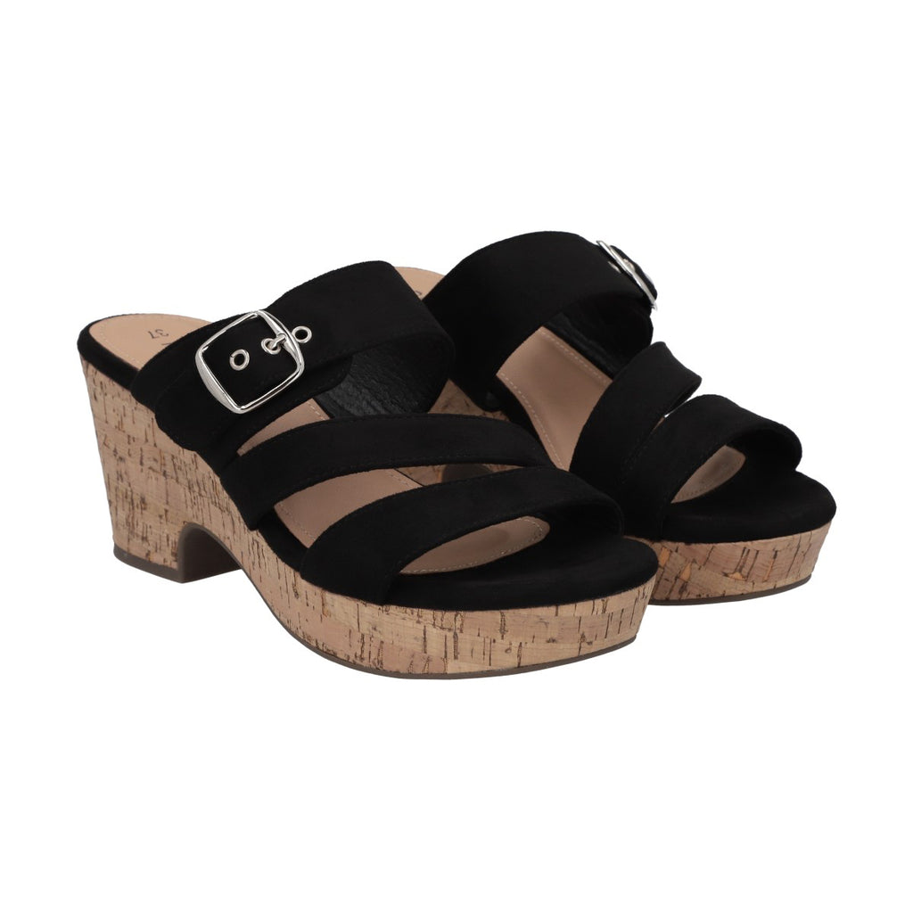 Sandalia Mujer Negro Lily Police