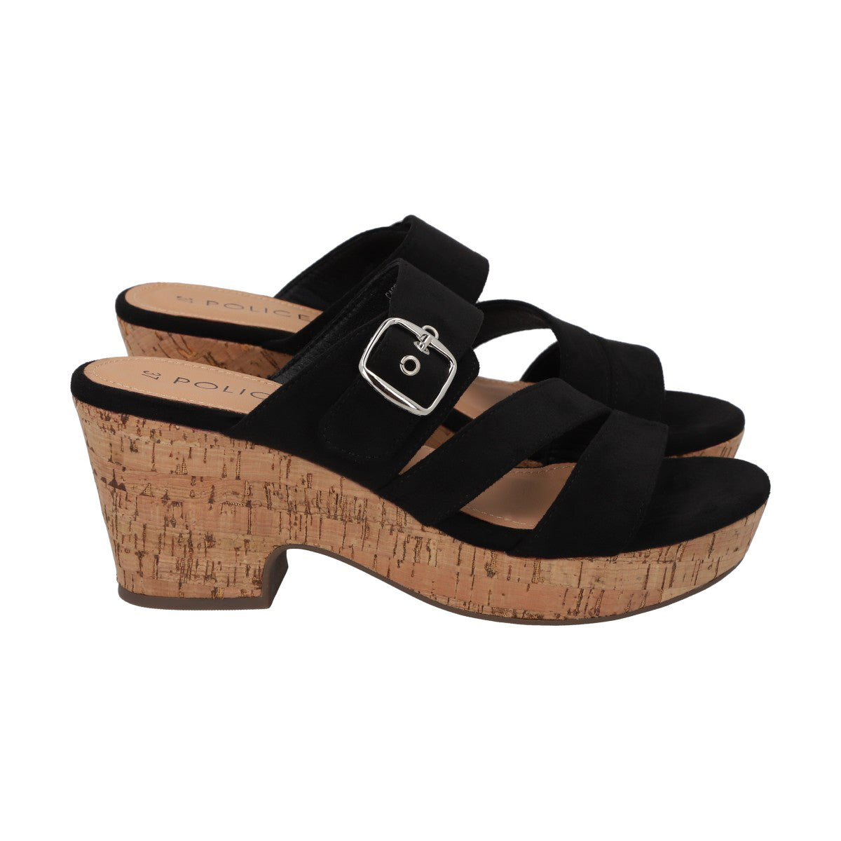 Sandalia Mujer Negro Lily Police