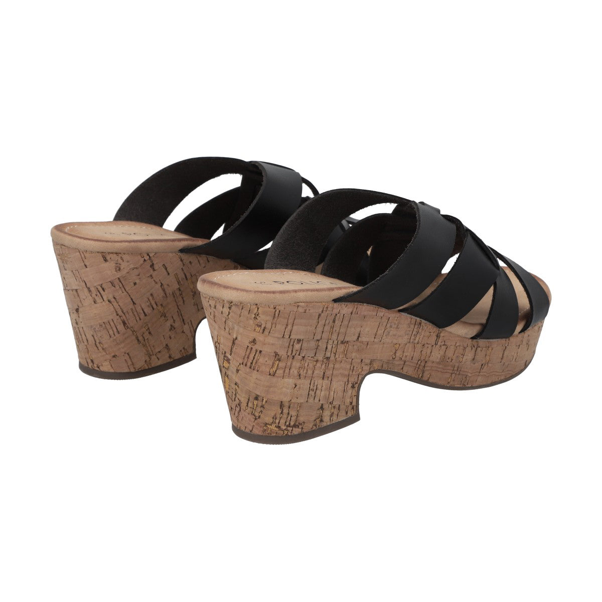 Sandalia Mujer Negro Flora Police