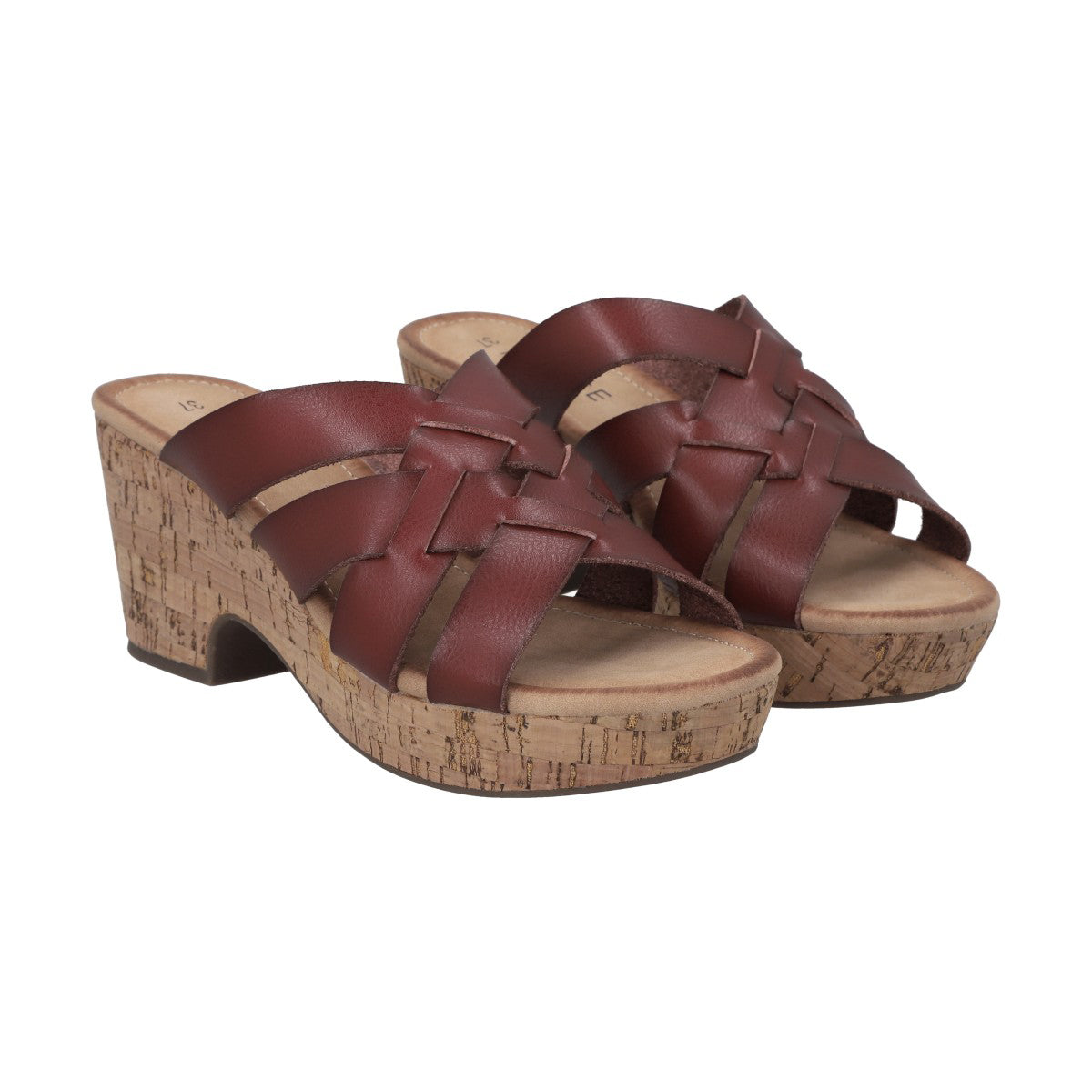 Sandalia Mujer Café Flora Police