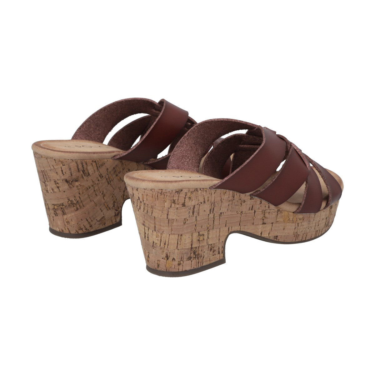 Sandalia Mujer Café Flora Police