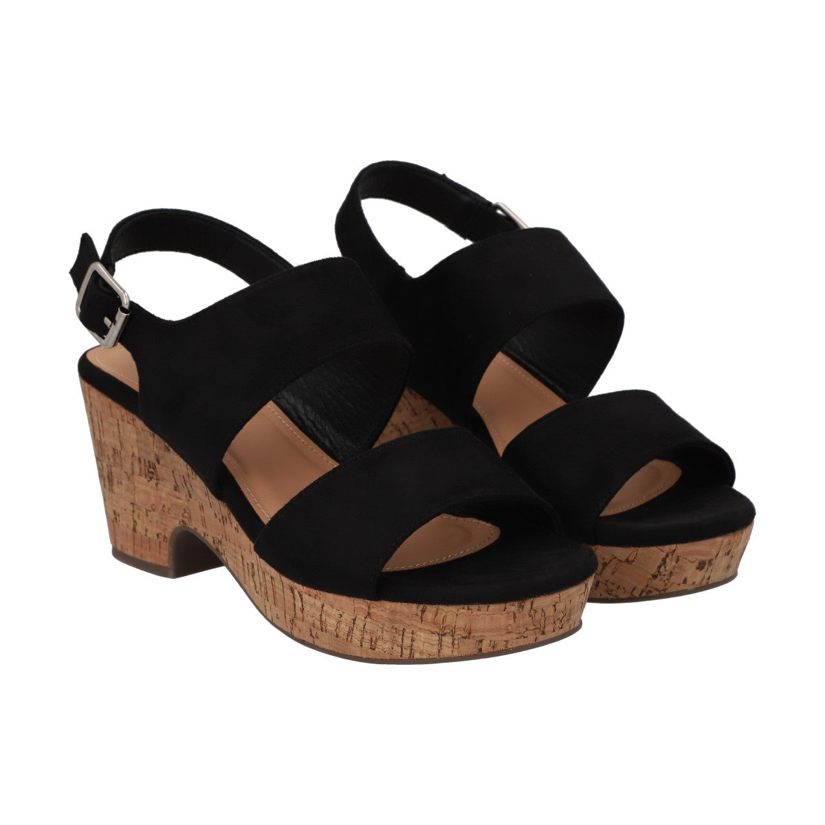 Sandalia Mujer Negro Sofía Police