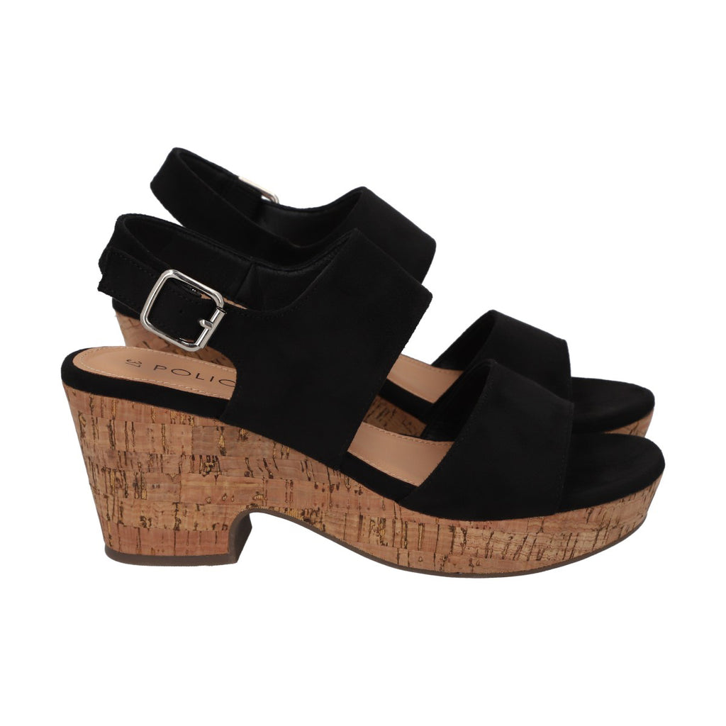 Sandalia Mujer Negro Sofía Police