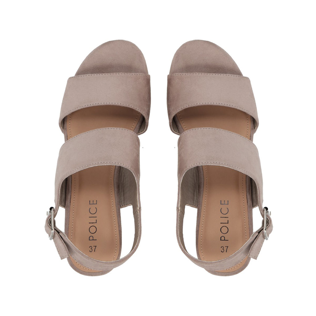 Sandalia Mujer Beige Sofía Police