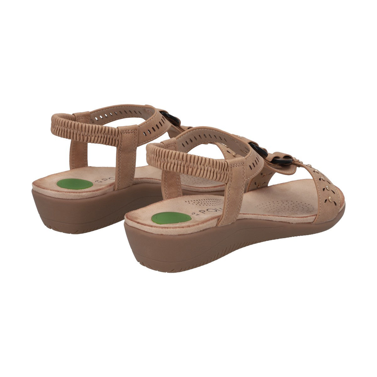 Sandalia Mujer Camel Camila Police