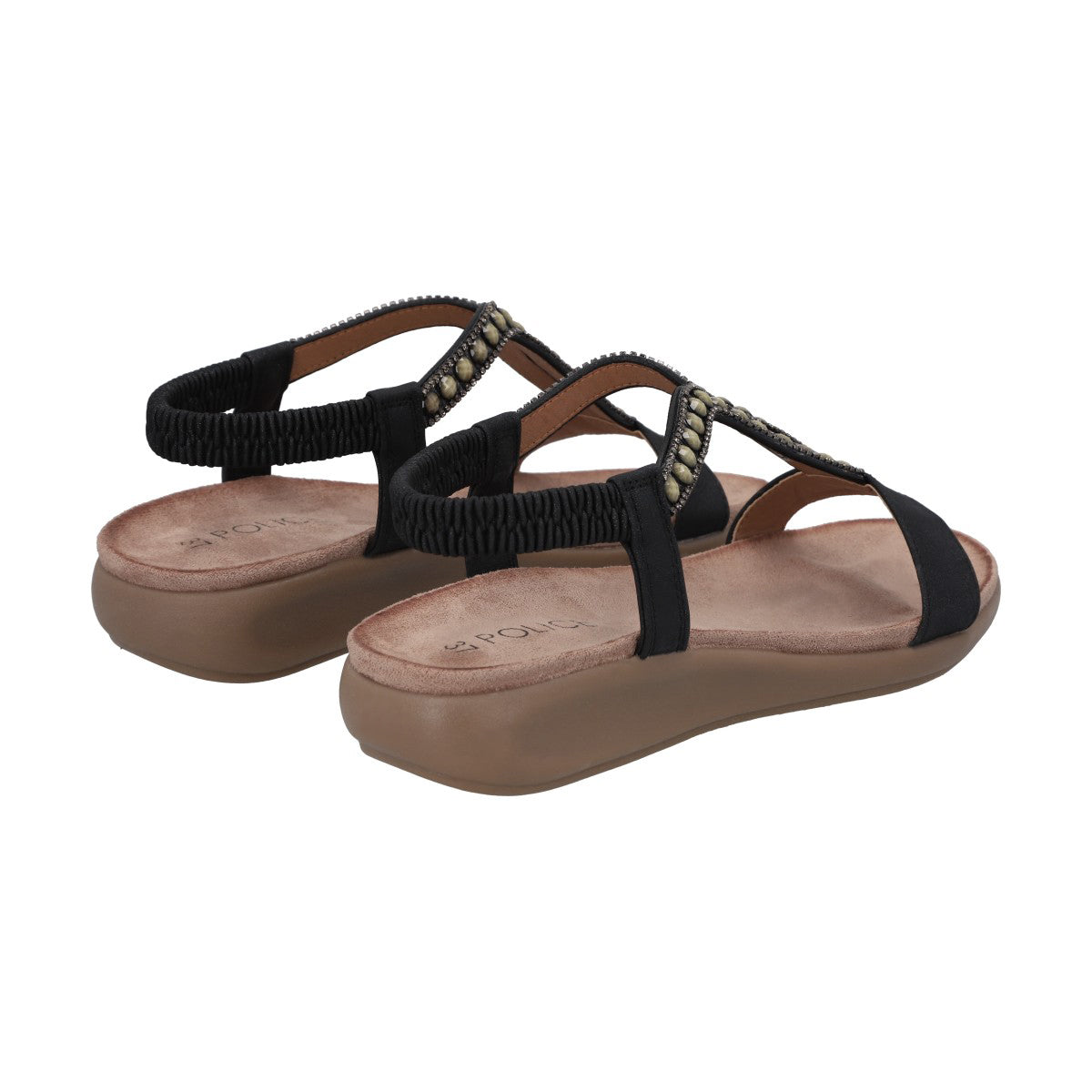 Sandalia Mujer Negro Kelly Police