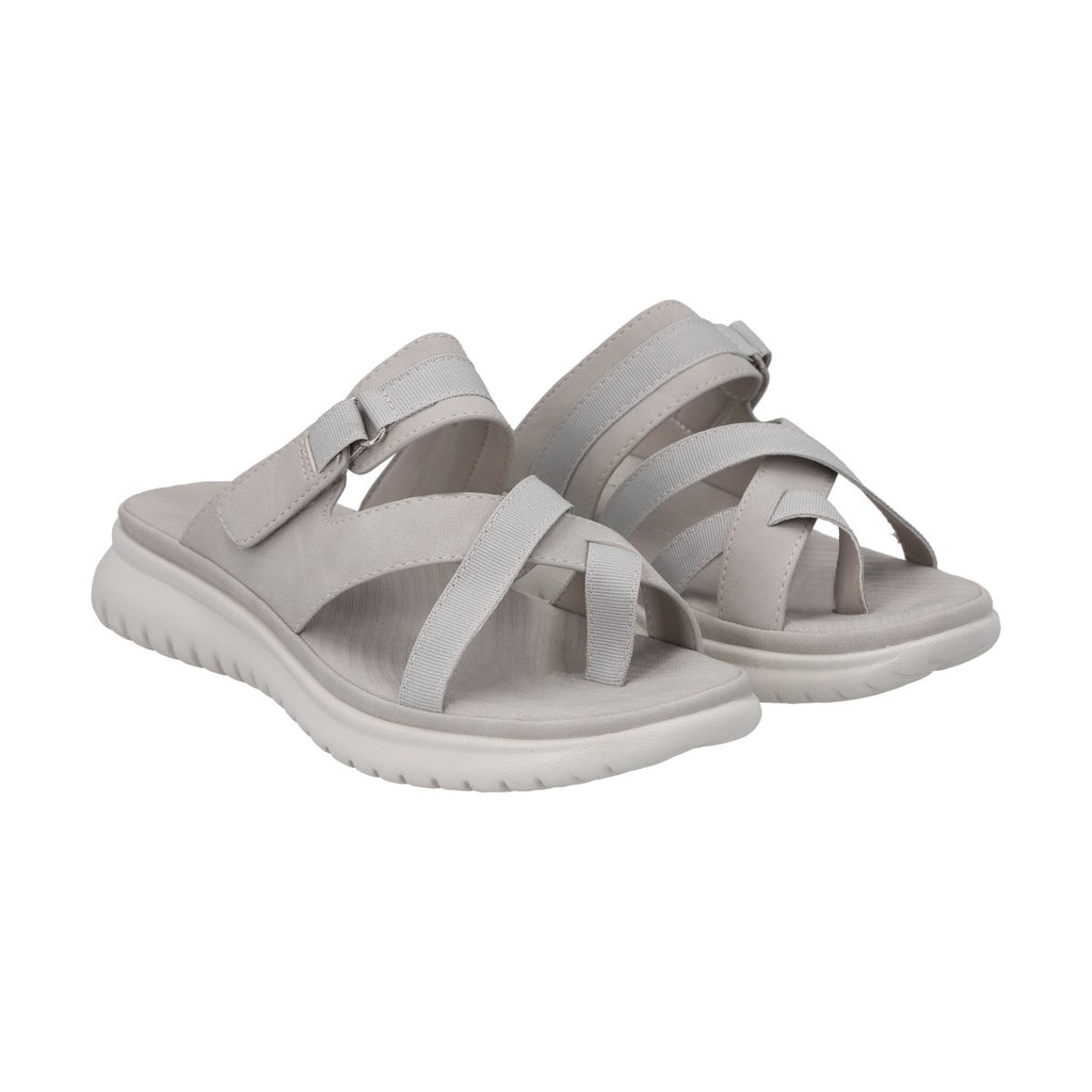 Sandalia Mujer Gris Valentina Police