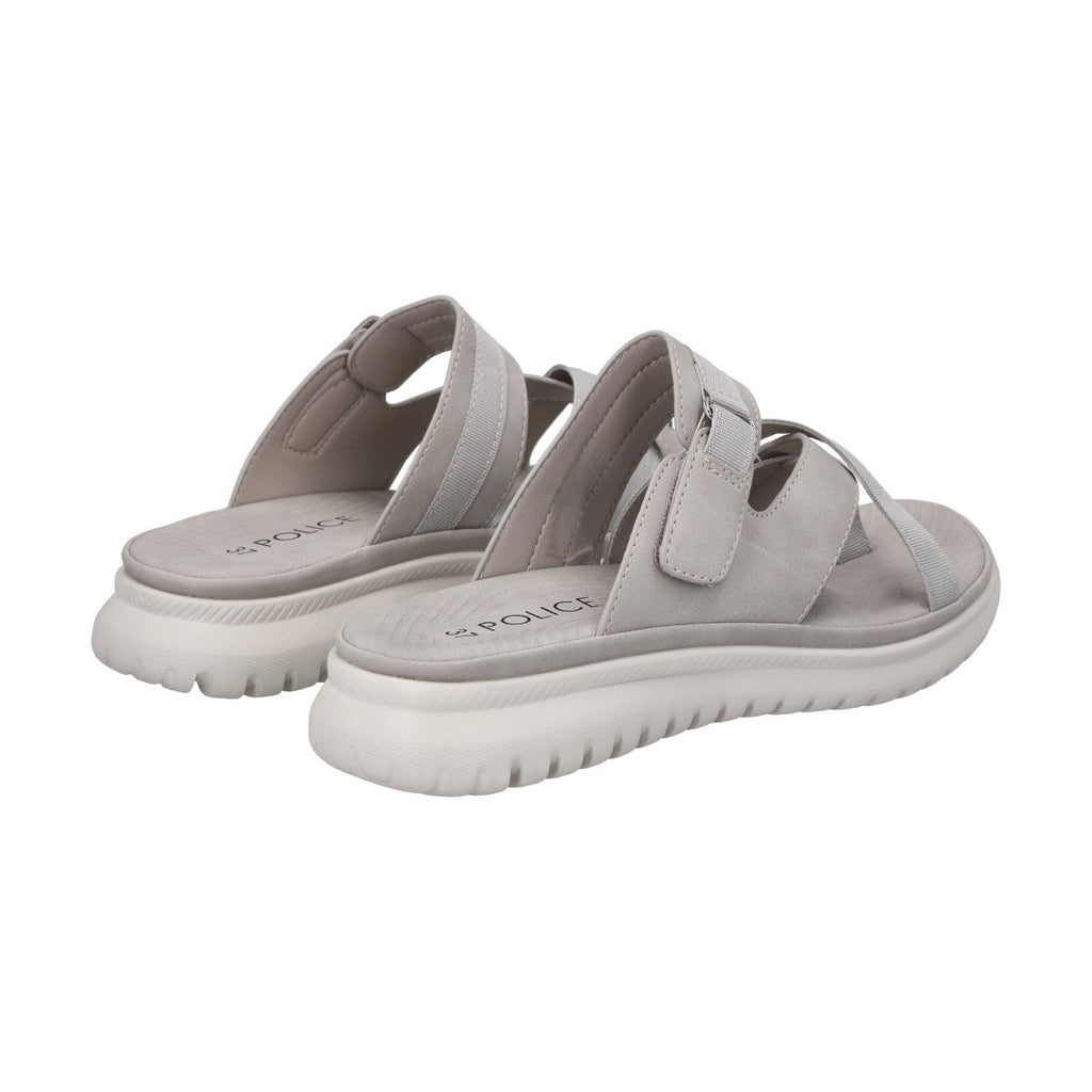 Sandalia Mujer Gris Valentina Police