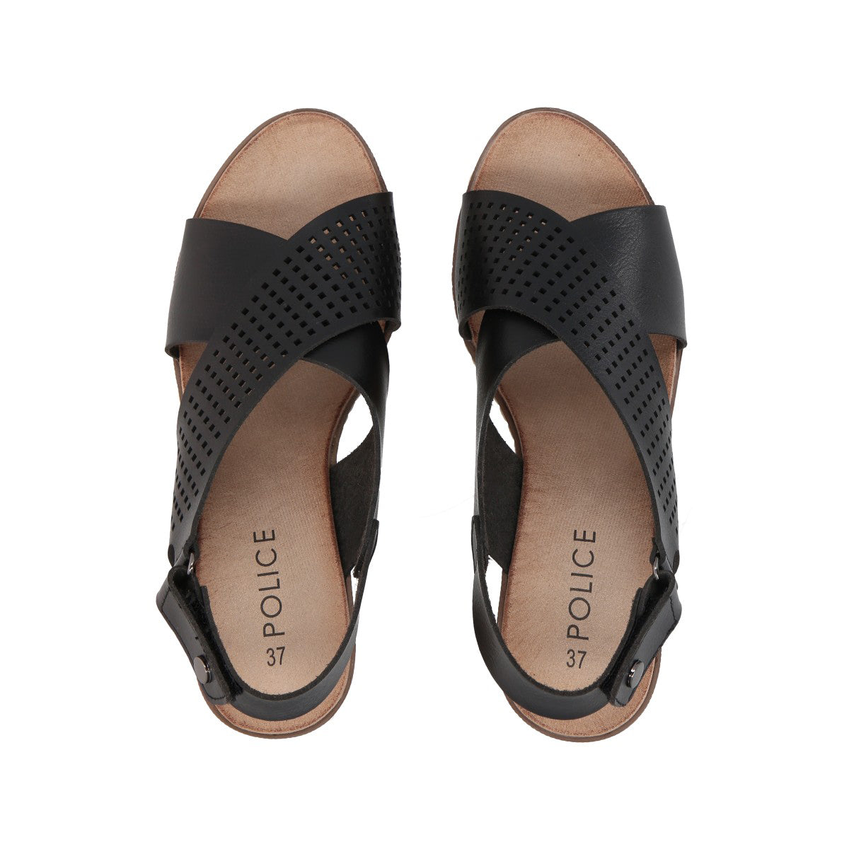 Sandalia Mujer Negro Martina 2 Police