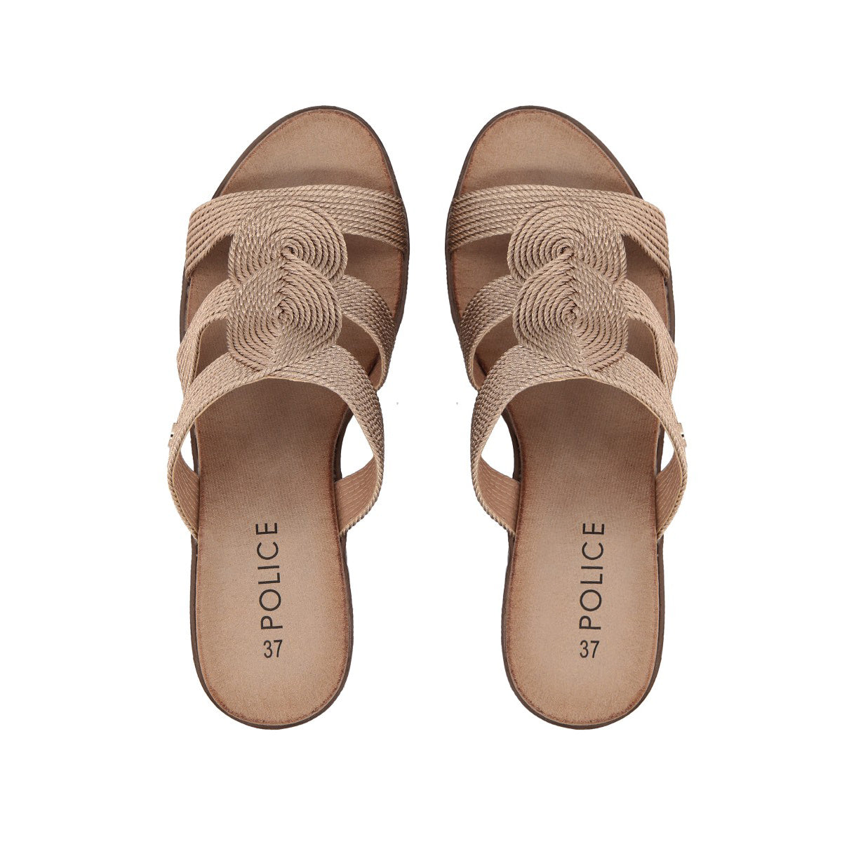Sandalia Mujer Nude Camila Police