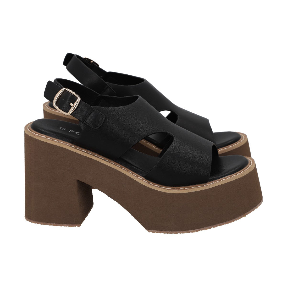 Sandalia Mujer Negro Coqui Police