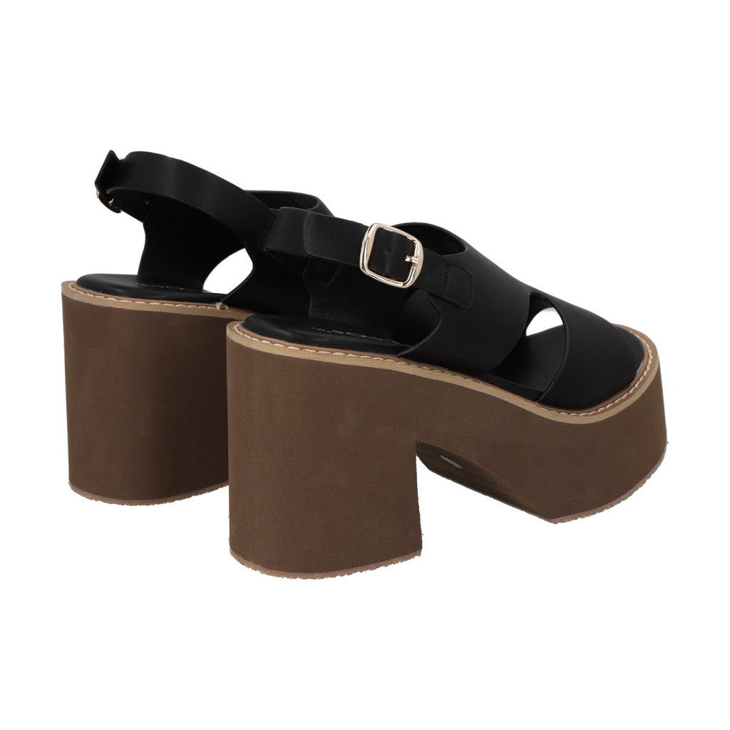 Sandalia Mujer Negro Coqui Police