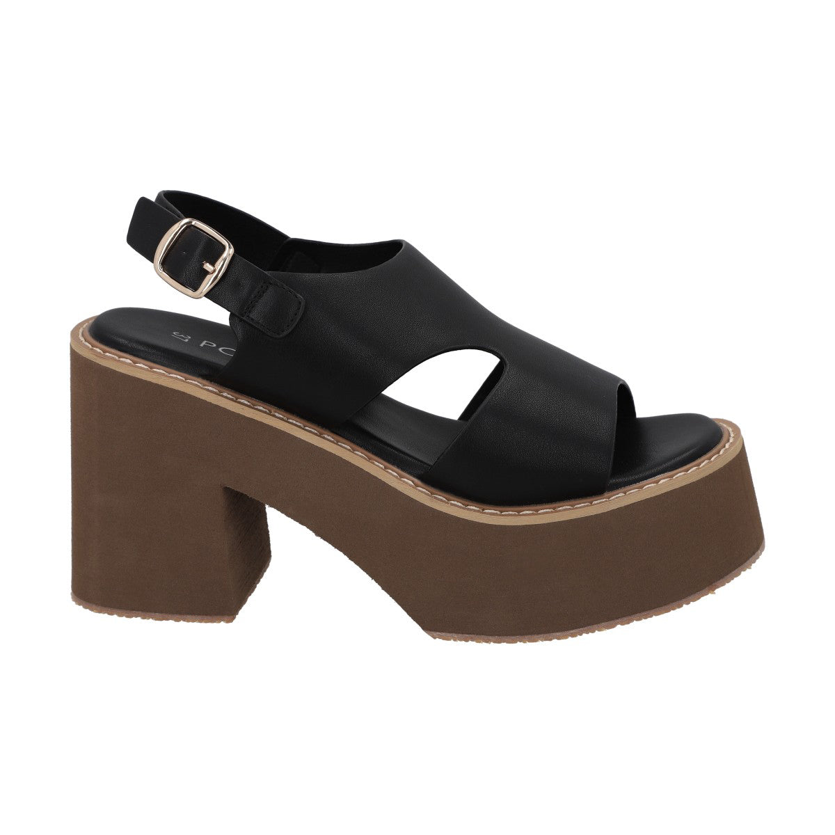 Sandalia Mujer Negro Coqui Police