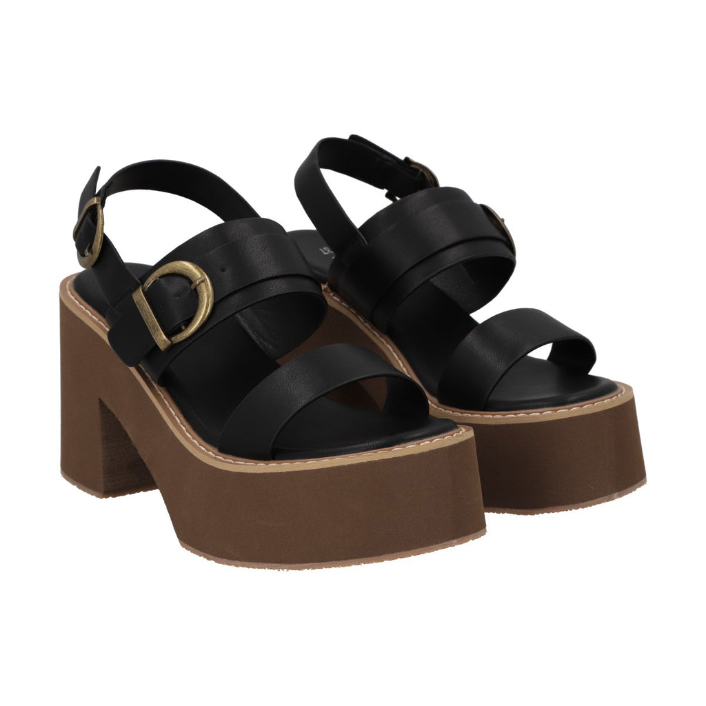 Sandalia Mujer Negro Martina Police