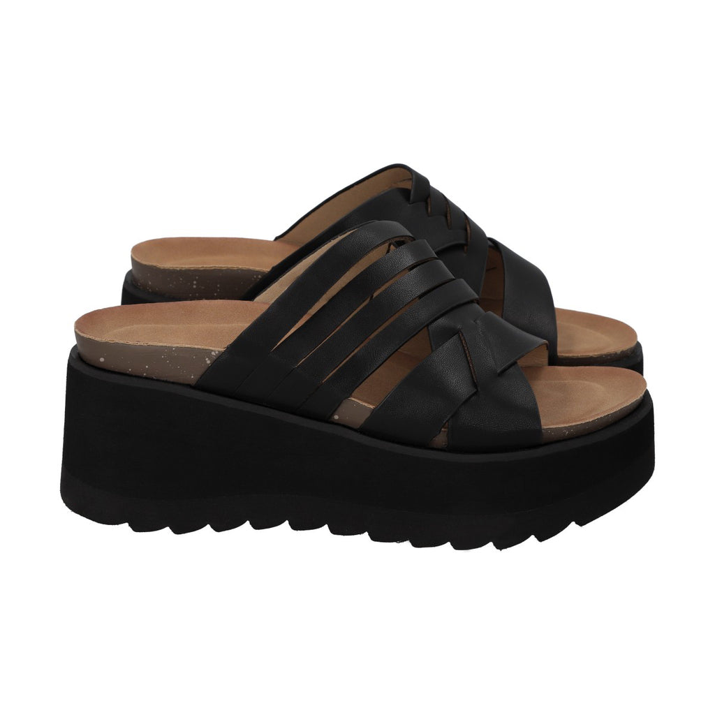 Sandalia Mujer Negro Emilia Police