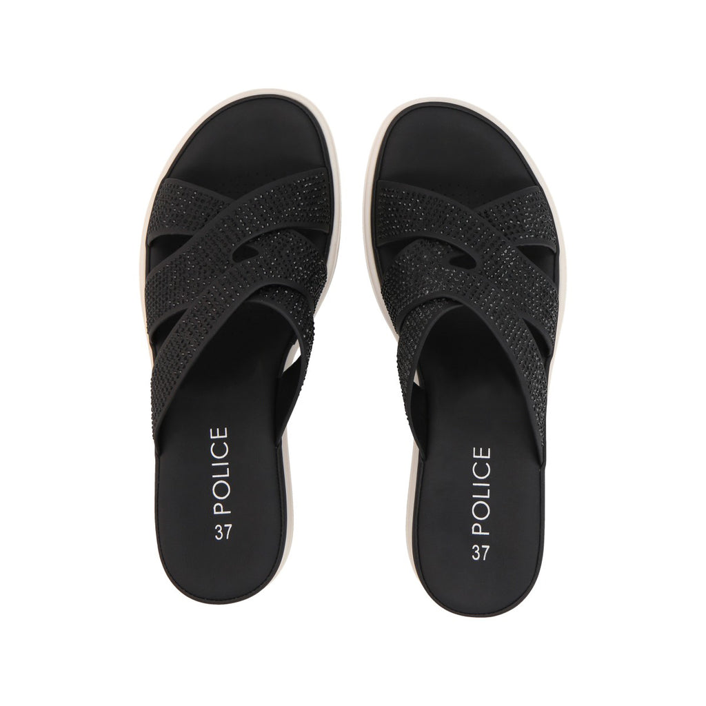 Sandalia Mujer Negro Lili Police