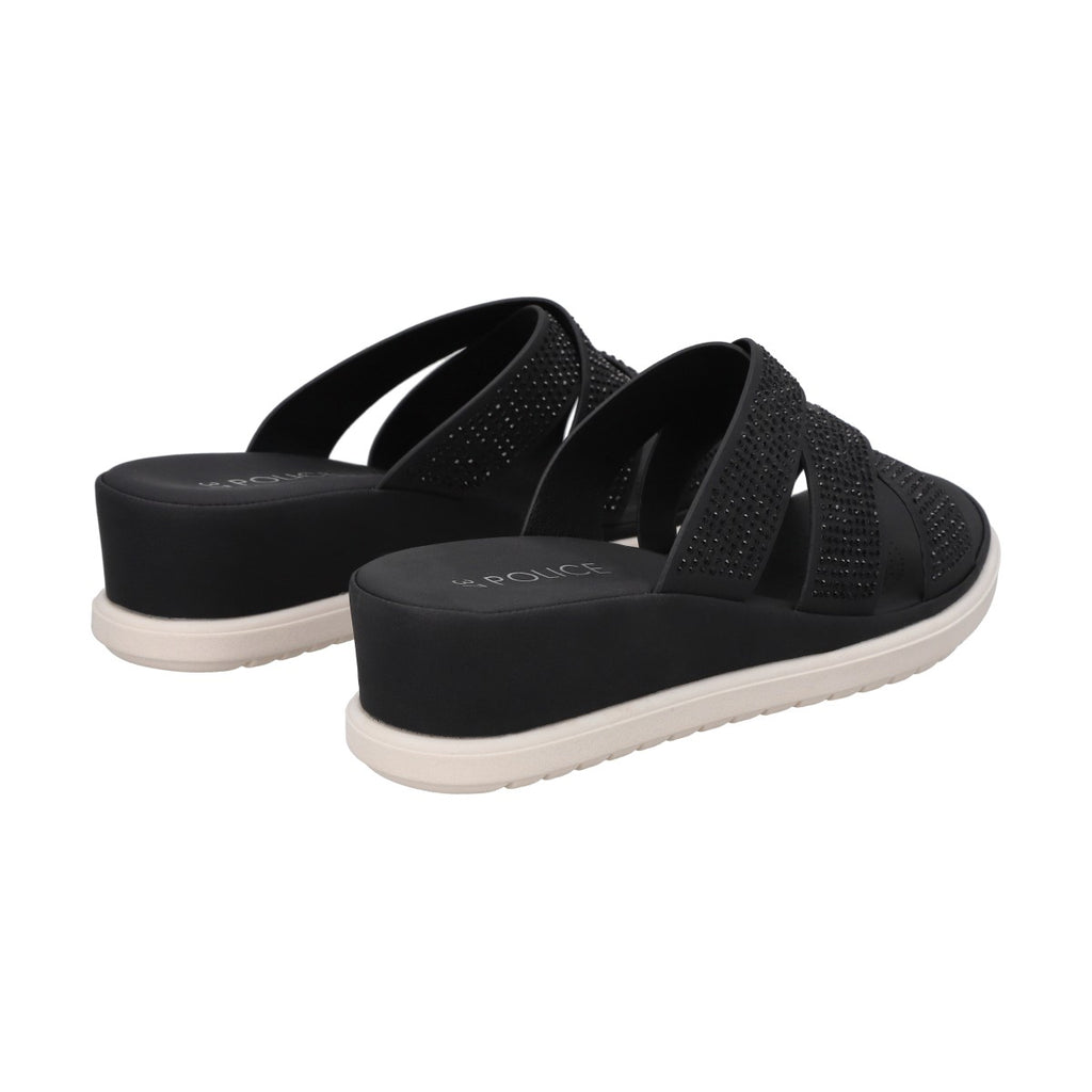 Sandalia Mujer Negro Lili Police