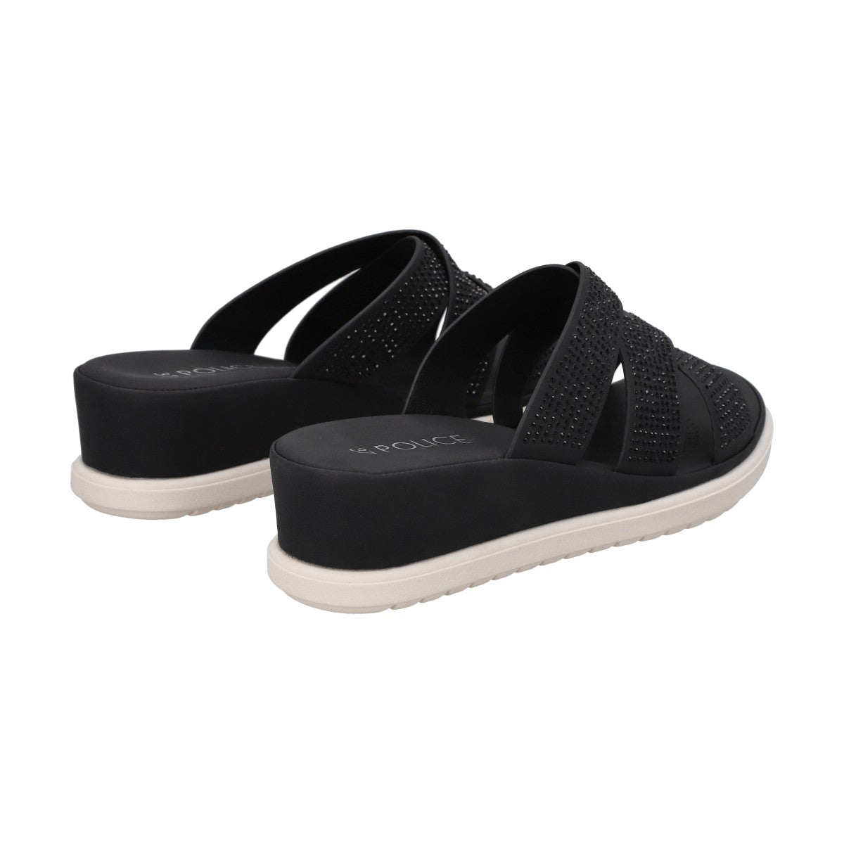 Sandalia Mujer Negro Lili Police