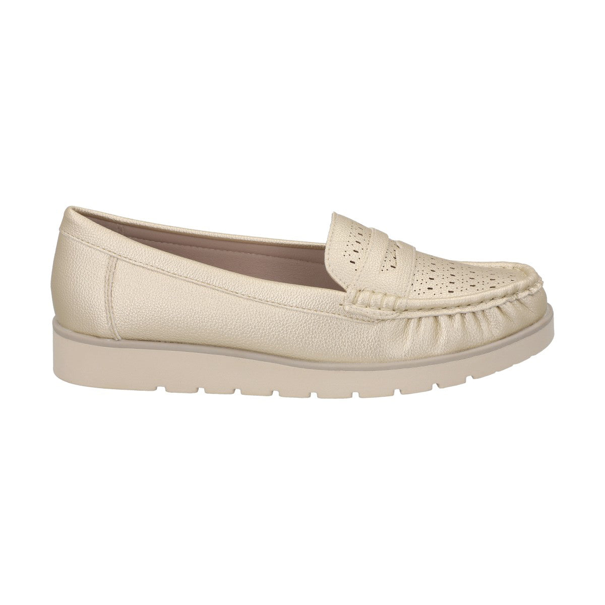 Mocasín Mujer Dorado Sonia Police