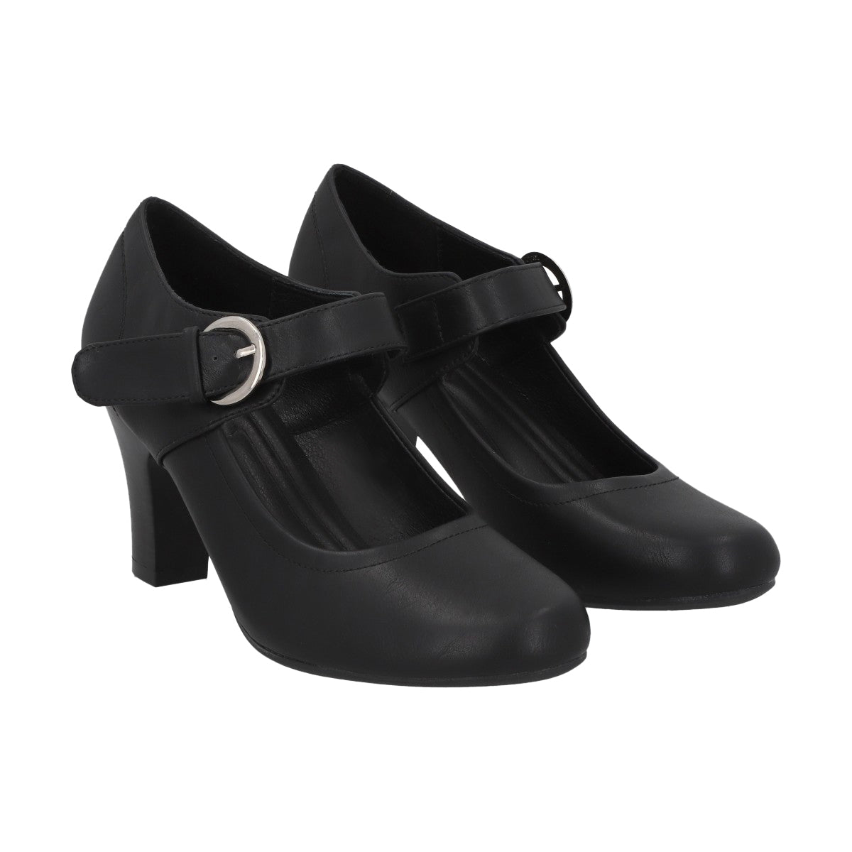 Zapato De Cueca 086 Mujer Negro Police