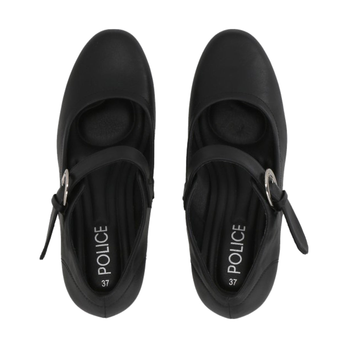 Zapato De Cueca 086 Mujer Negro Police