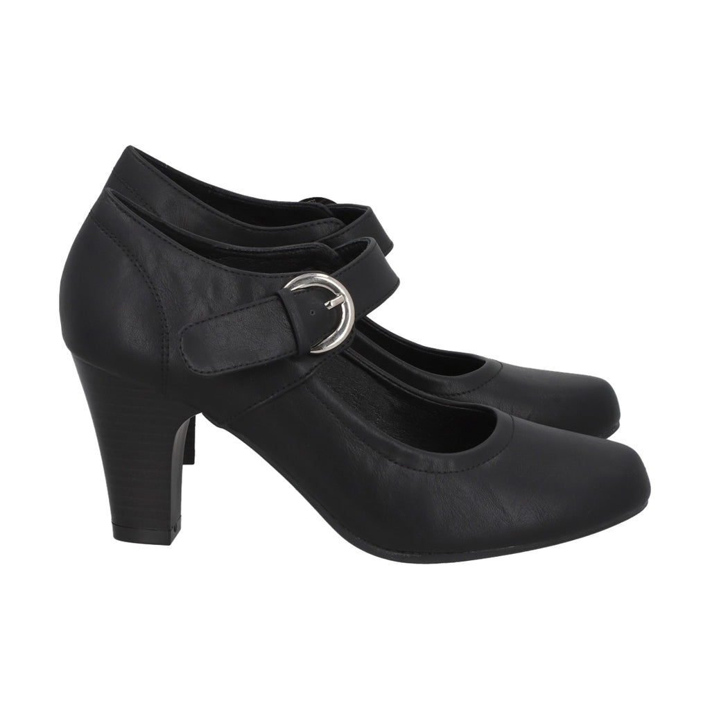 Zapato De Cueca 086 Mujer Negro Police