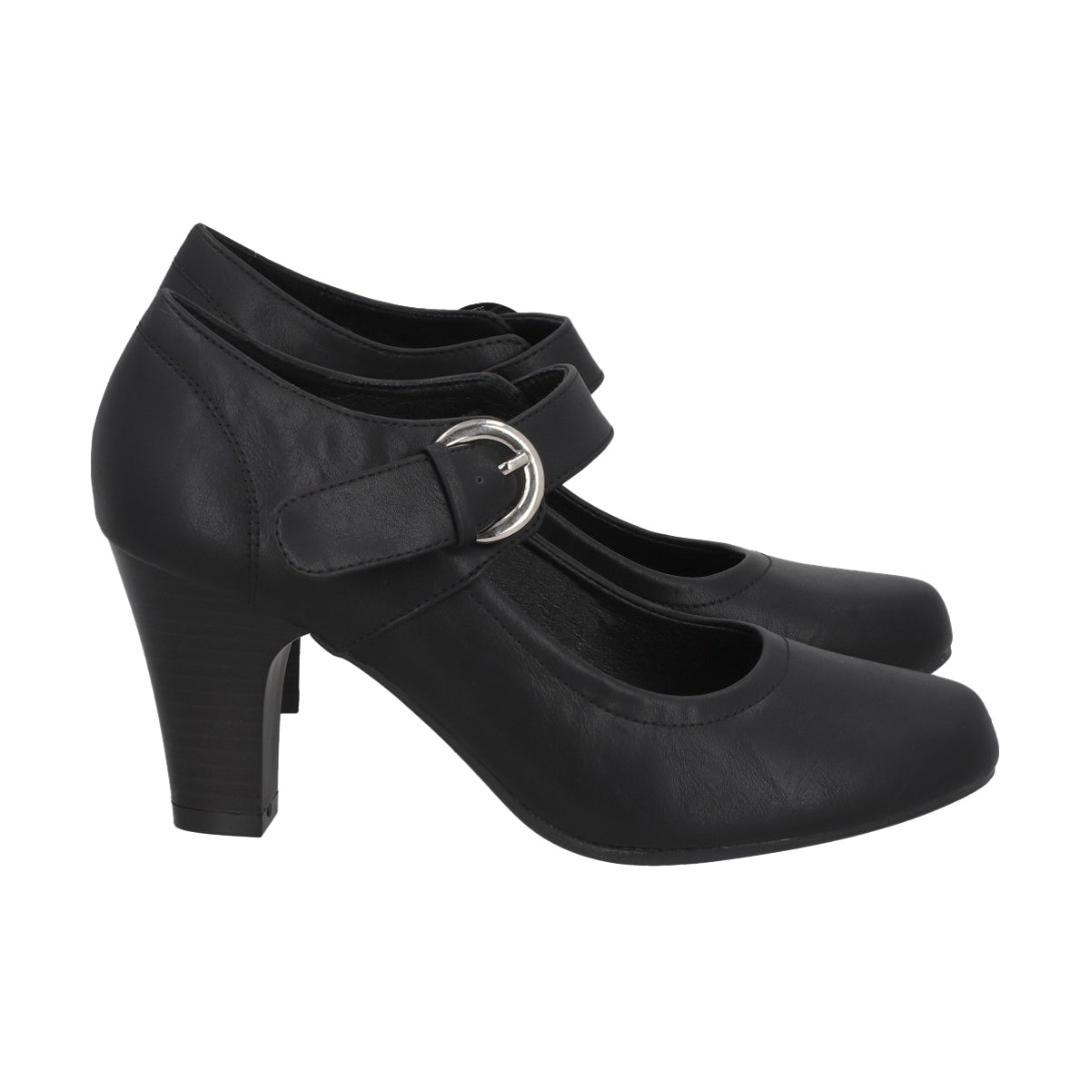 Zapato De Cueca 086 Mujer Negro Police