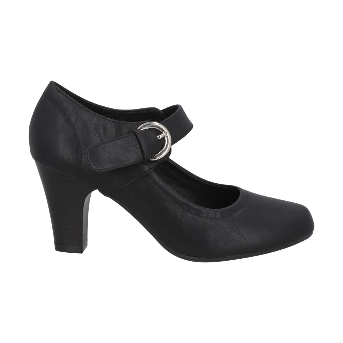 Zapato De Cueca 086 Mujer Negro Police