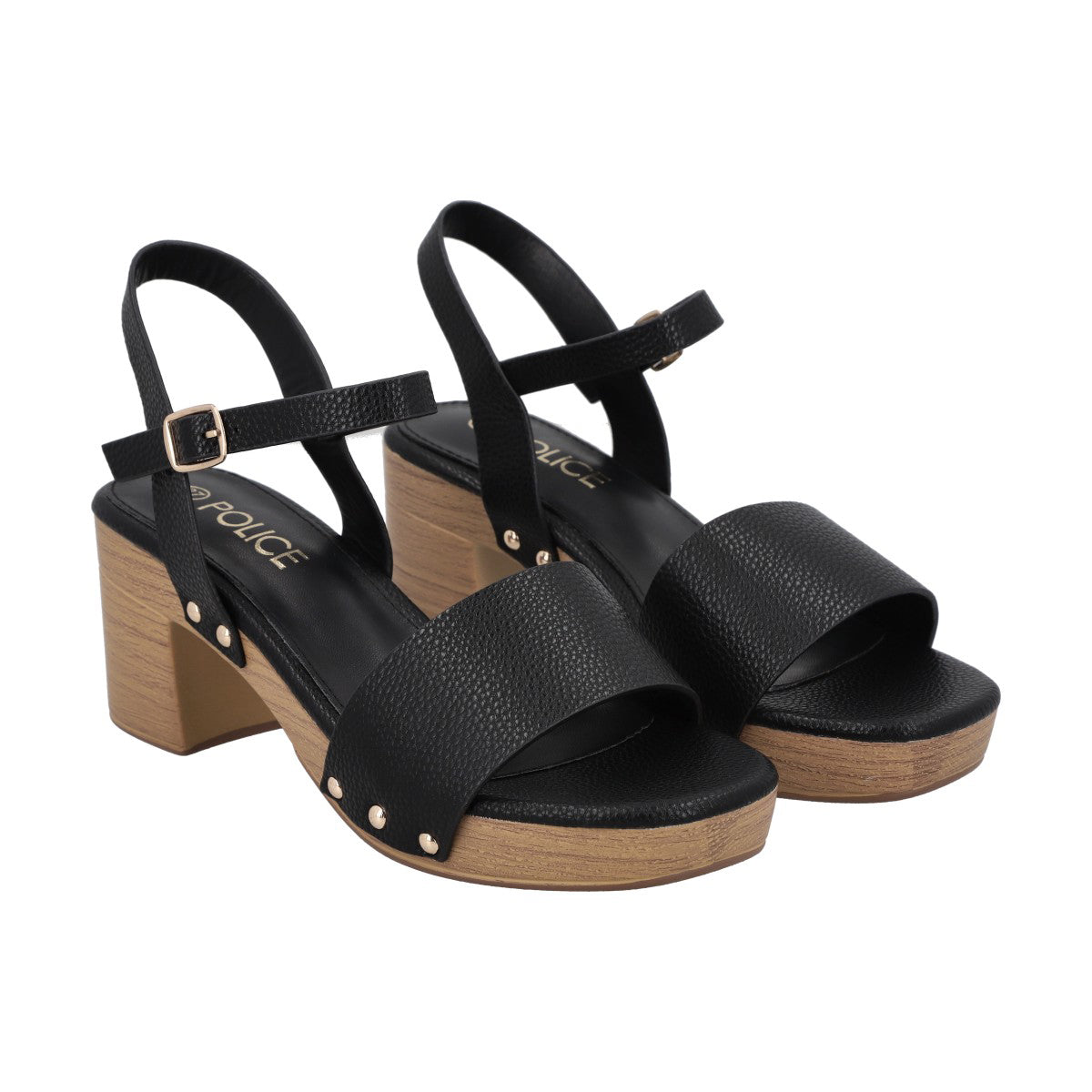 Sandalia Mujer Negro Verona Police