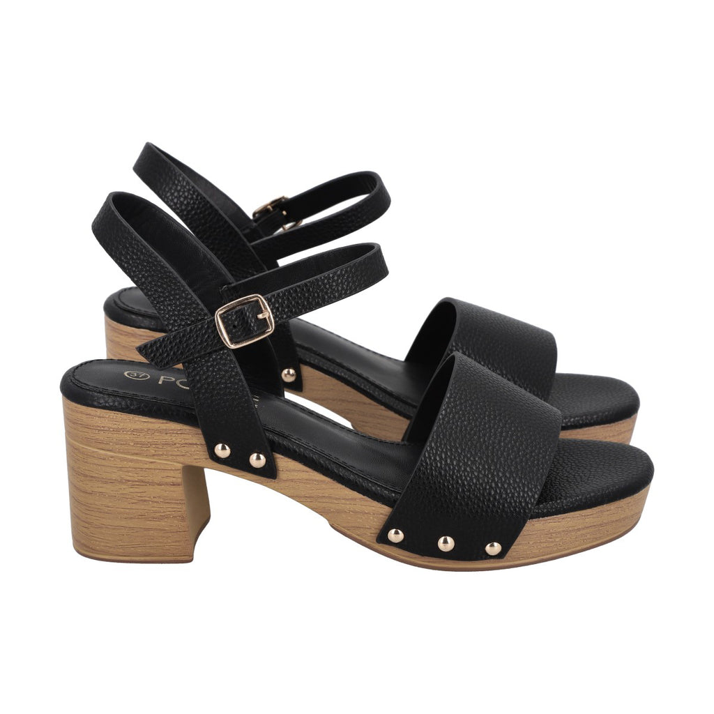 Sandalia Mujer Negro Verona Police