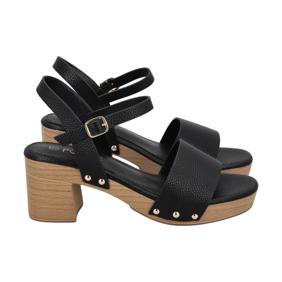 Sandalia Mujer Negro Verona Police