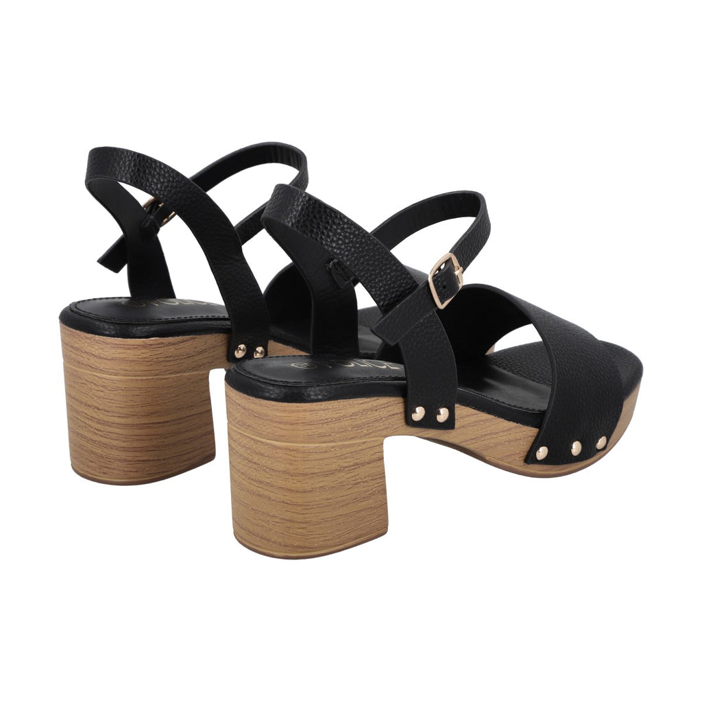 Sandalia Mujer Negro Verona Police