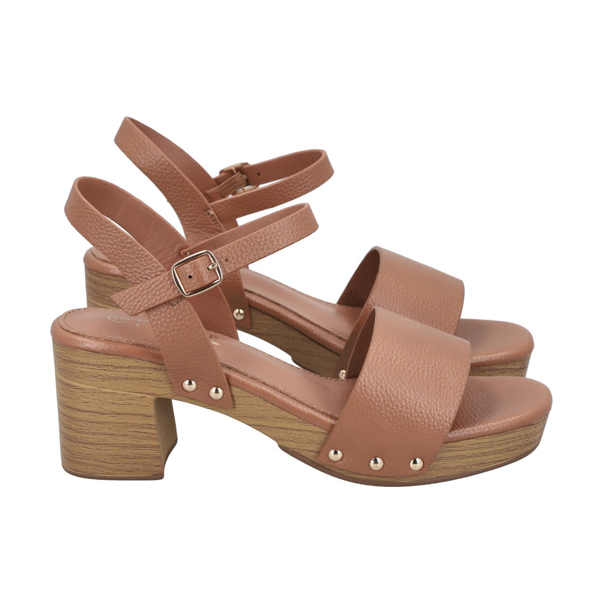 Sandalia Mujer Camel Marina Police