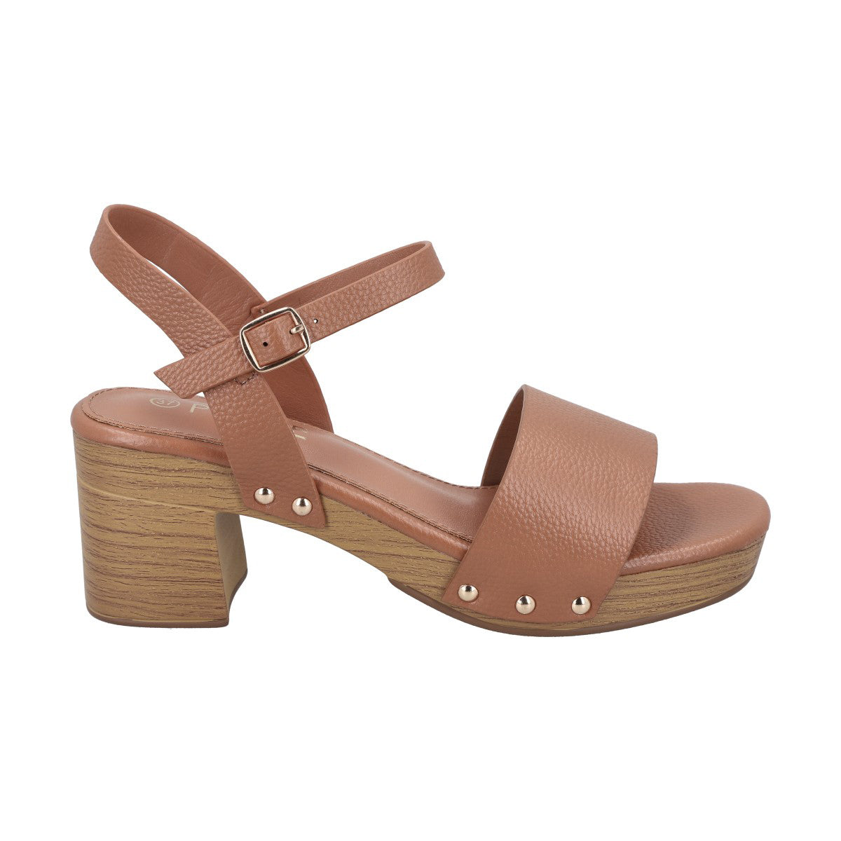 Sandalia Mujer Camel Marina Police