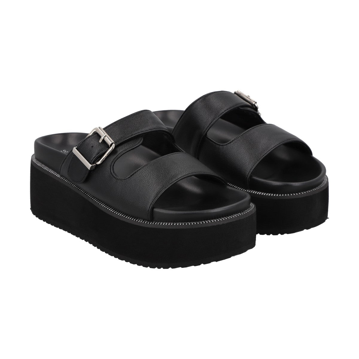 Sandalia Mujer Negro Tezza Police