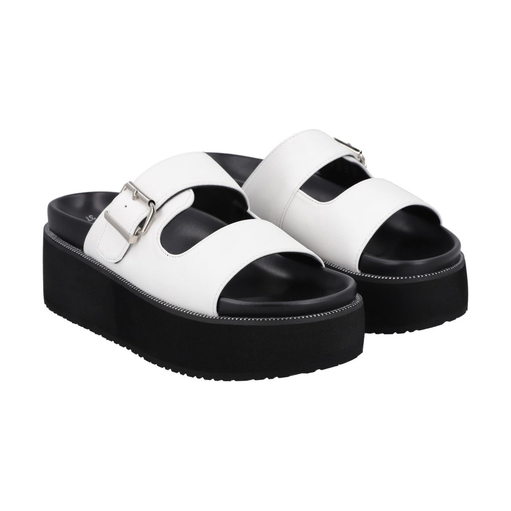 Sandalia Mujer Blanco Nida Police